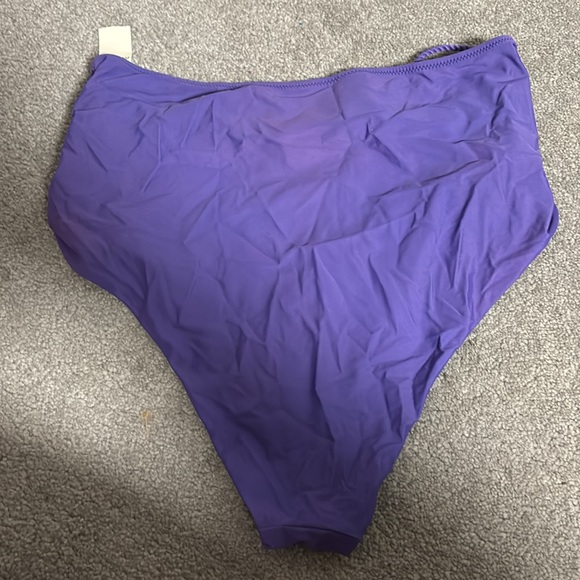 NWT 💙 💜 aerie purpley blue cheeky criss crossed rope bikini bottom! - Picture 6 of 6